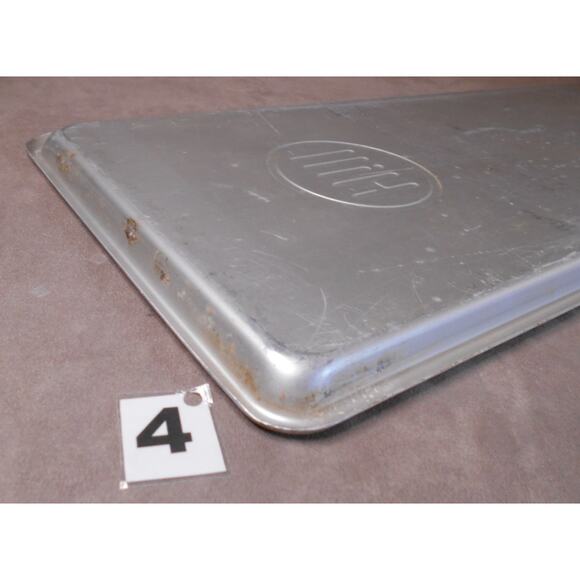 Antique HILL Aluminum Deli Case Display Tray # 4 30" X 10.5" Butcher Bakery - Picture 8 of 10